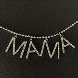 Silver Script Charm Body Jewelry