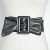 Luxury Sheepskin Wide Statement Belt