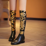 Sparkling Siren Leather Boots