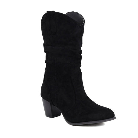 Flirty Suede Chic Boots