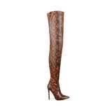 Seductive Serpent Stiletto Over The Knee Boots