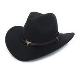 Jazzy Wool and Felt Cowboy Hat