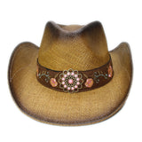 Straw Sun Protection Cowboy Hat