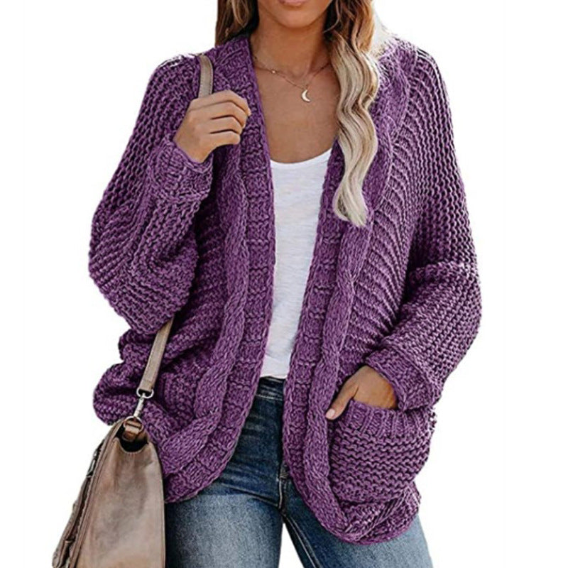 Twist Me Pink Cardigan