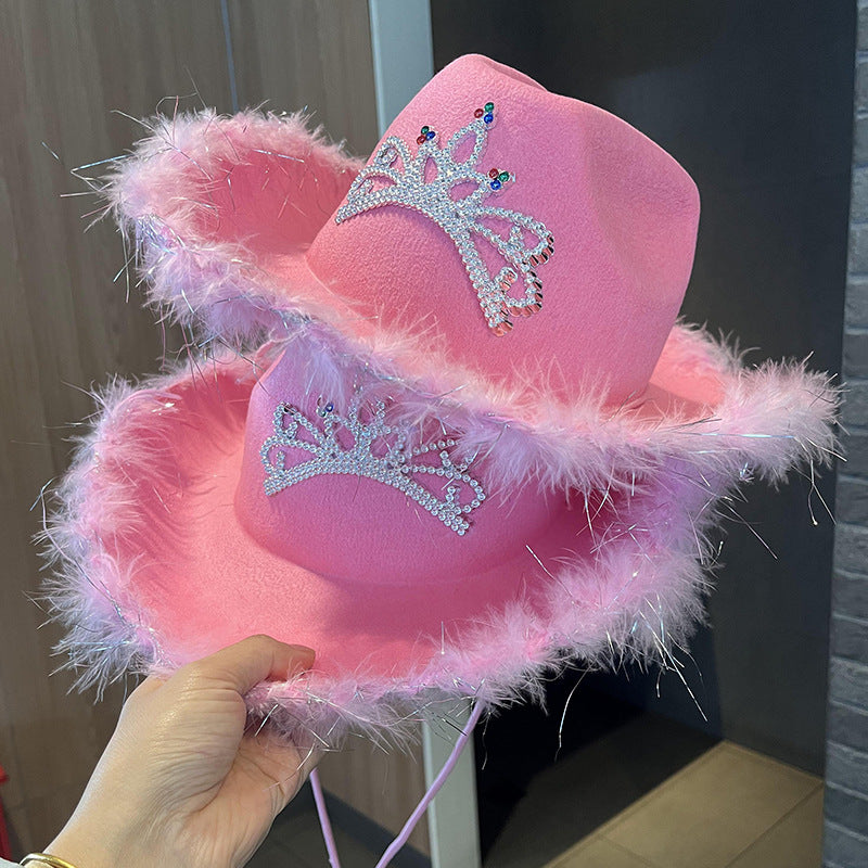 Princess Party Cowboy Hat