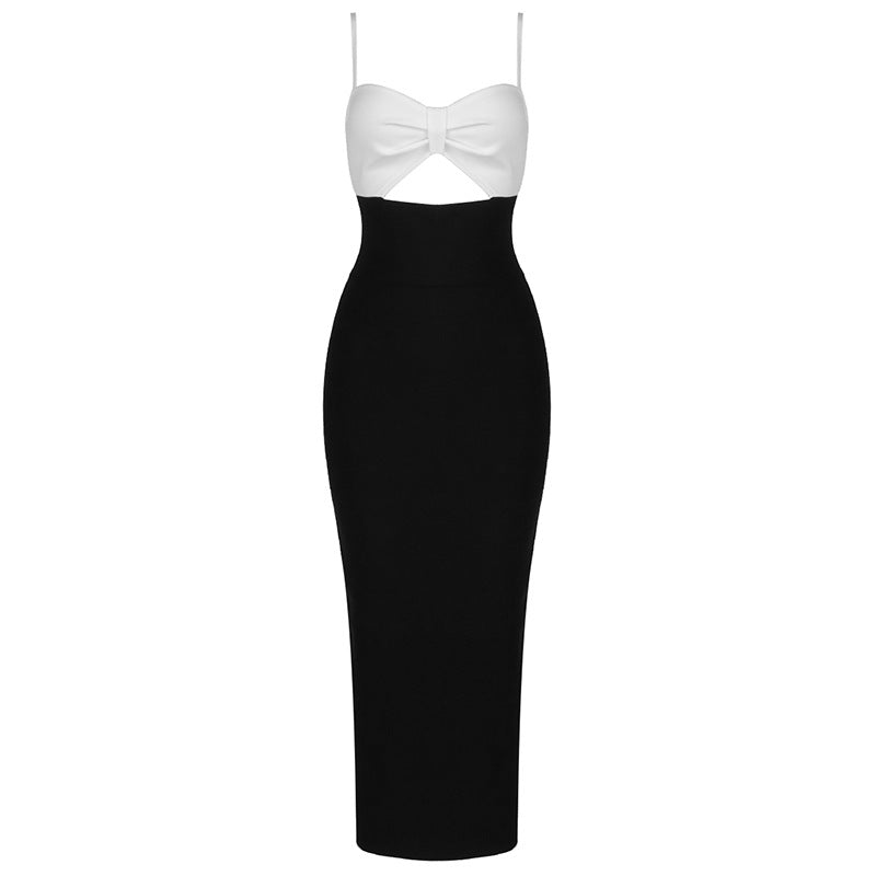 Petra Sweetheart Bandage Midi Dress