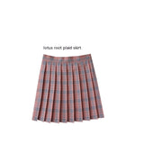 Plaid Pleated Skirt Collection