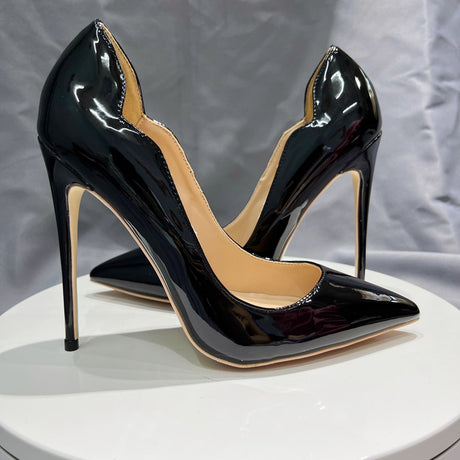 Patent Leather Ultra-Thin High Heels