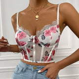 Sweet Rose Corset Top