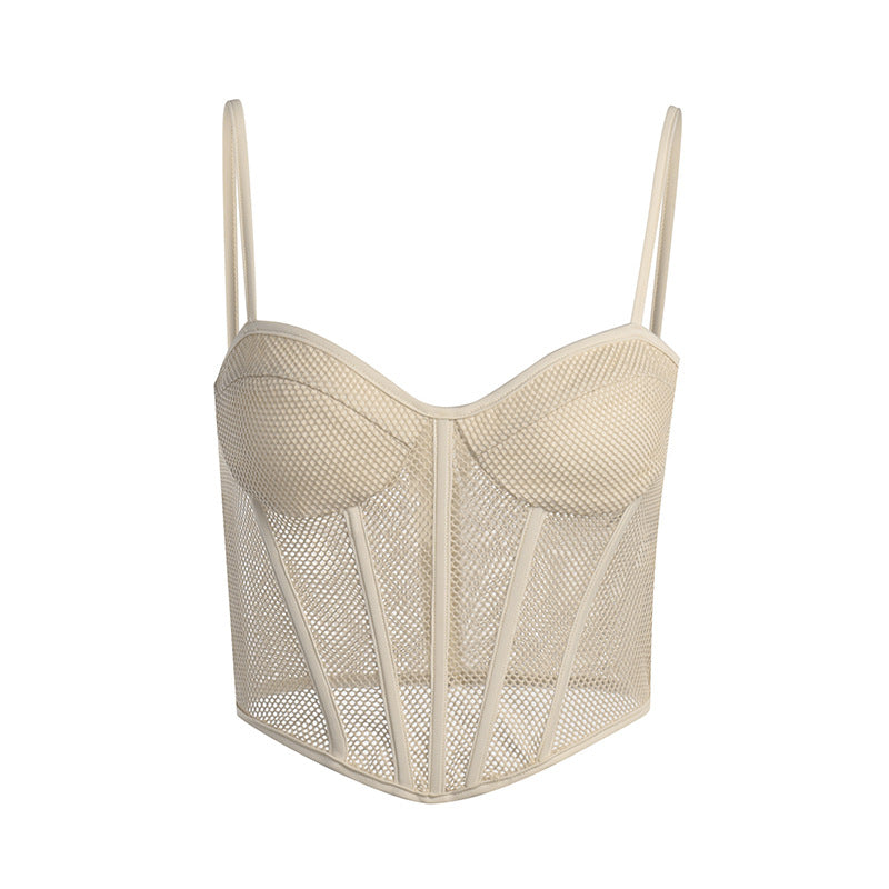 Savannah Mesh Corset Top