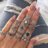 Lotus Leaves Lola Ring Set