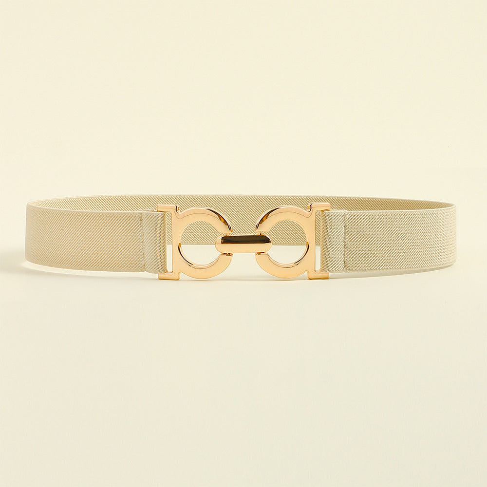 Sleek Elastic Accessory Belt