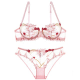 Lovely Lace Delight Bra and Panty Set