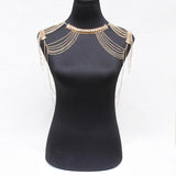 Gilded Tassel Chain Body Jewelry