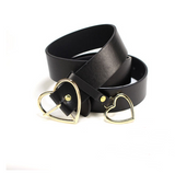 Heart Charm Pin Buckle Belt