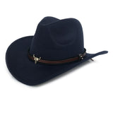 Jazzy Wool and Felt Cowboy Hat