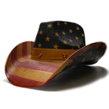 Grass Knit Curling Eaves Cowboy Hat