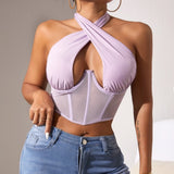 Petra Halter Corset Top