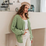 Striped Woolen Sweetie Cardigan