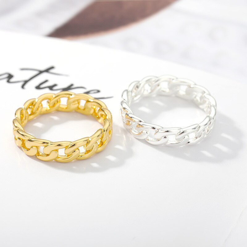 Chain Twist Ring