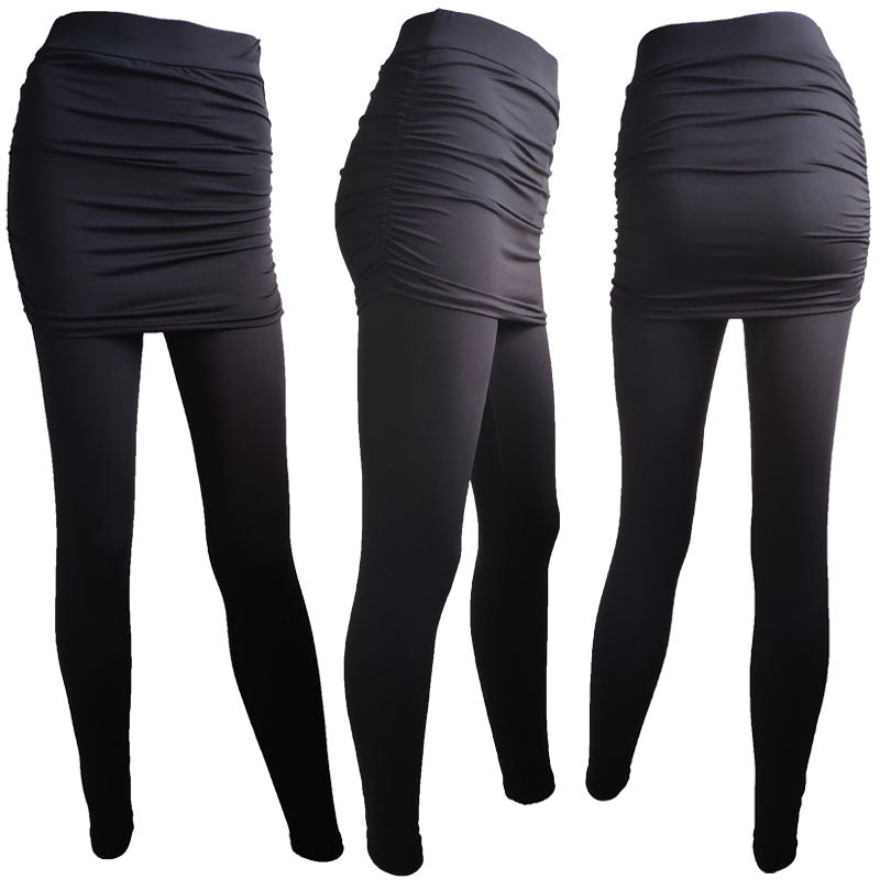 Pleated Comfort Leggings