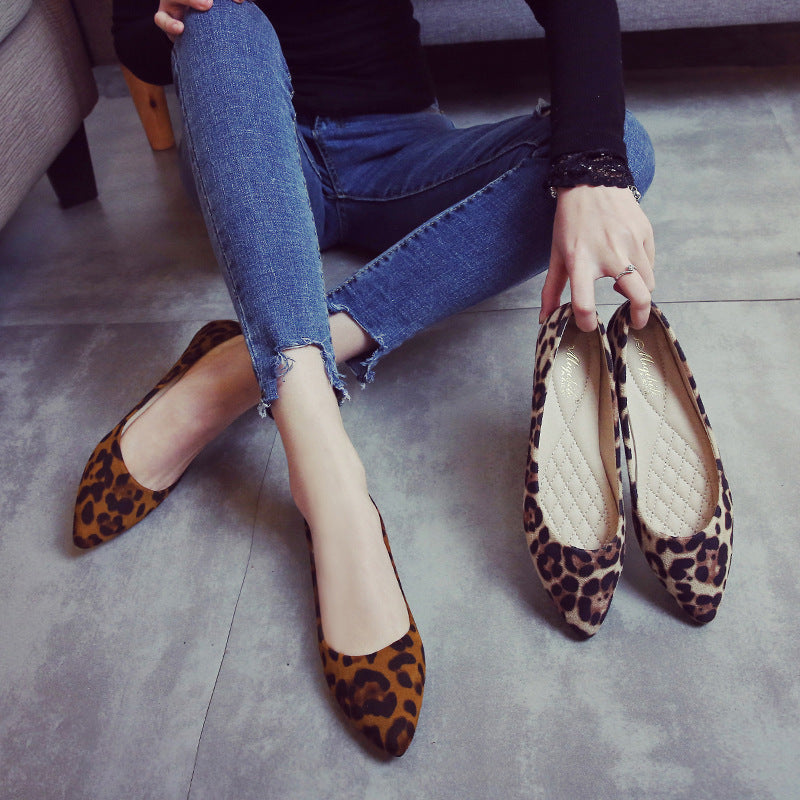 Avery Leopard Point Flats