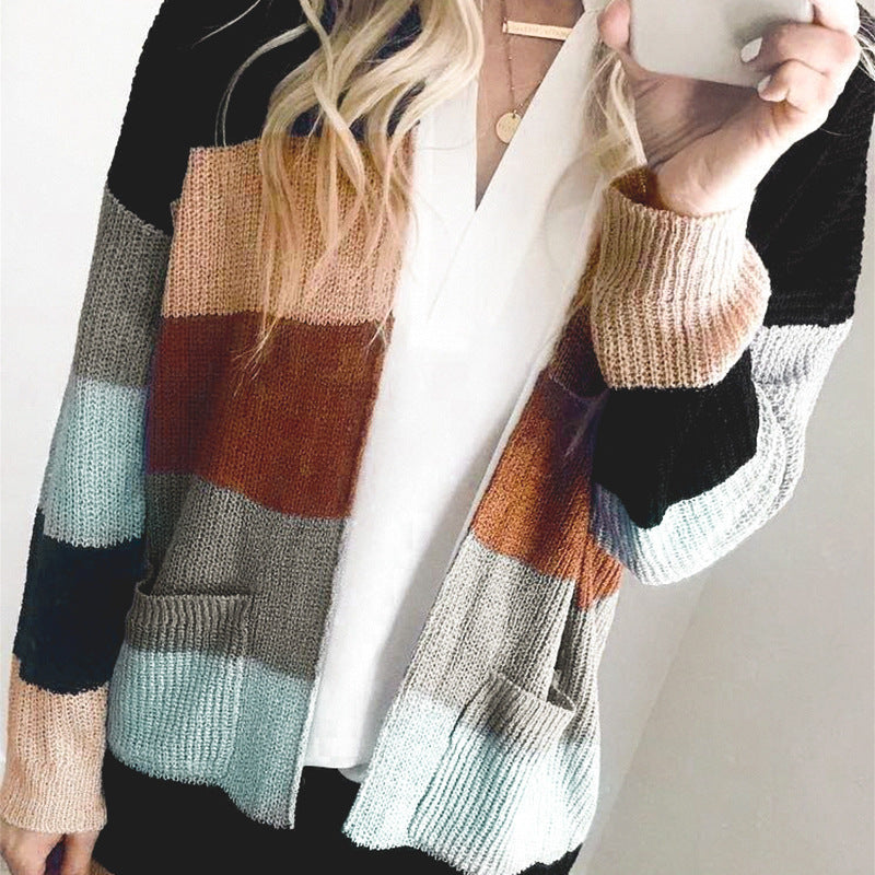 Colorblock Cardigan