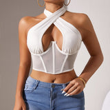 Petra Halter Corset Top