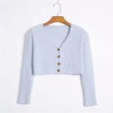 Sweet Knit Cotton Blend Cardigan