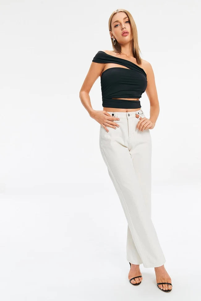 Zala Criss Cross Crop Top