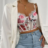 Sweet Rose Corset Top