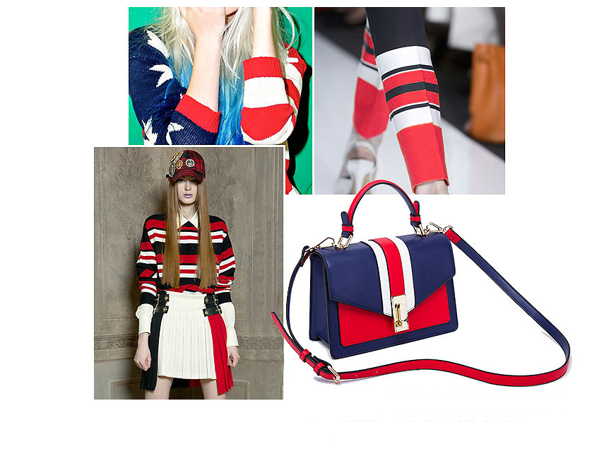 Colorful Chic Square Bag