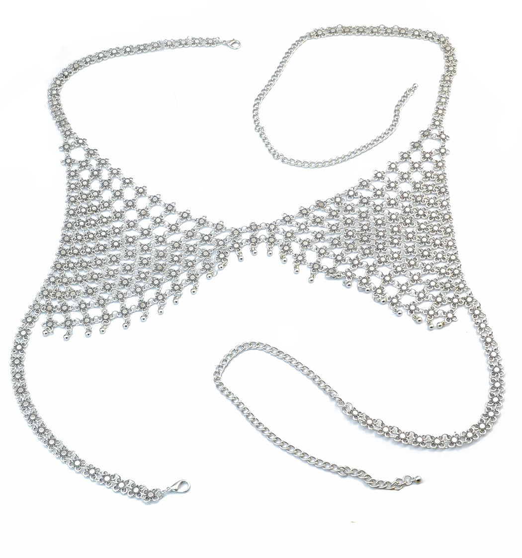 Exquisite Lace-Up Body Chain Jewelry