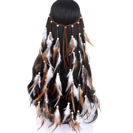 Bohemian Feathered Headpiece