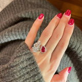 Red Pearl Lola Ring