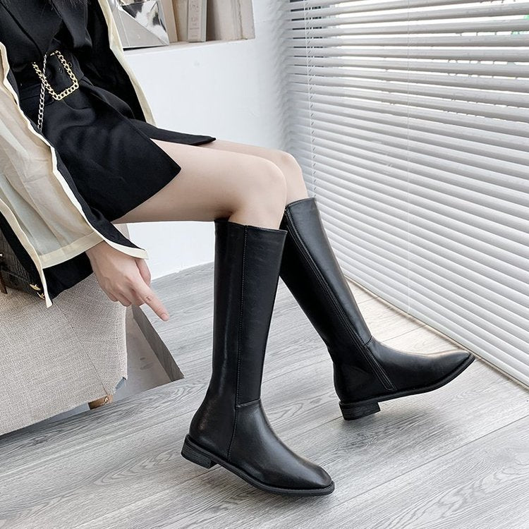 Mori Chic Suede Over-the-Knee Boots