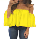 Mia Off Shoulder Bell Sleeve Top