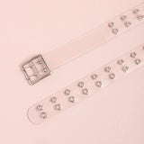 Stellar Perforated Hollow Waist Belt