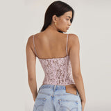 Kenny Lace Fishbone Top