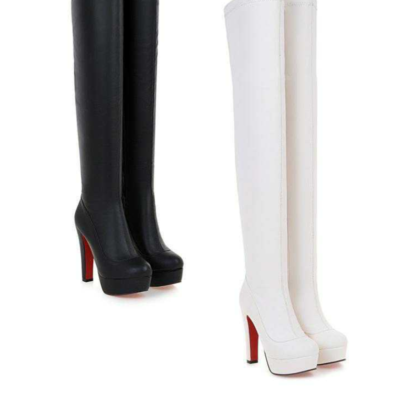 Seductive Stiletto Knee Boots