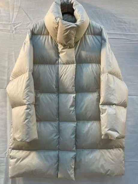 Black Winter Chic Down Jacket