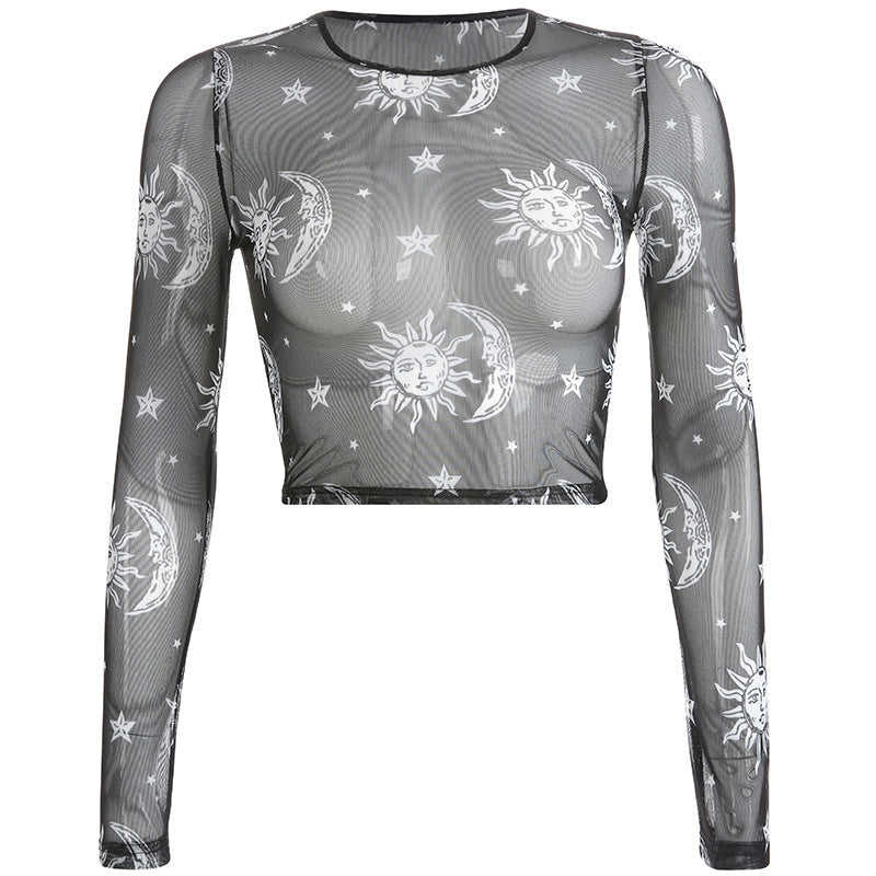 Astro Mesh Crop Top