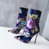 Blue Horizon Stiletto Boots