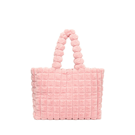 Winter Chic Plush Handbag