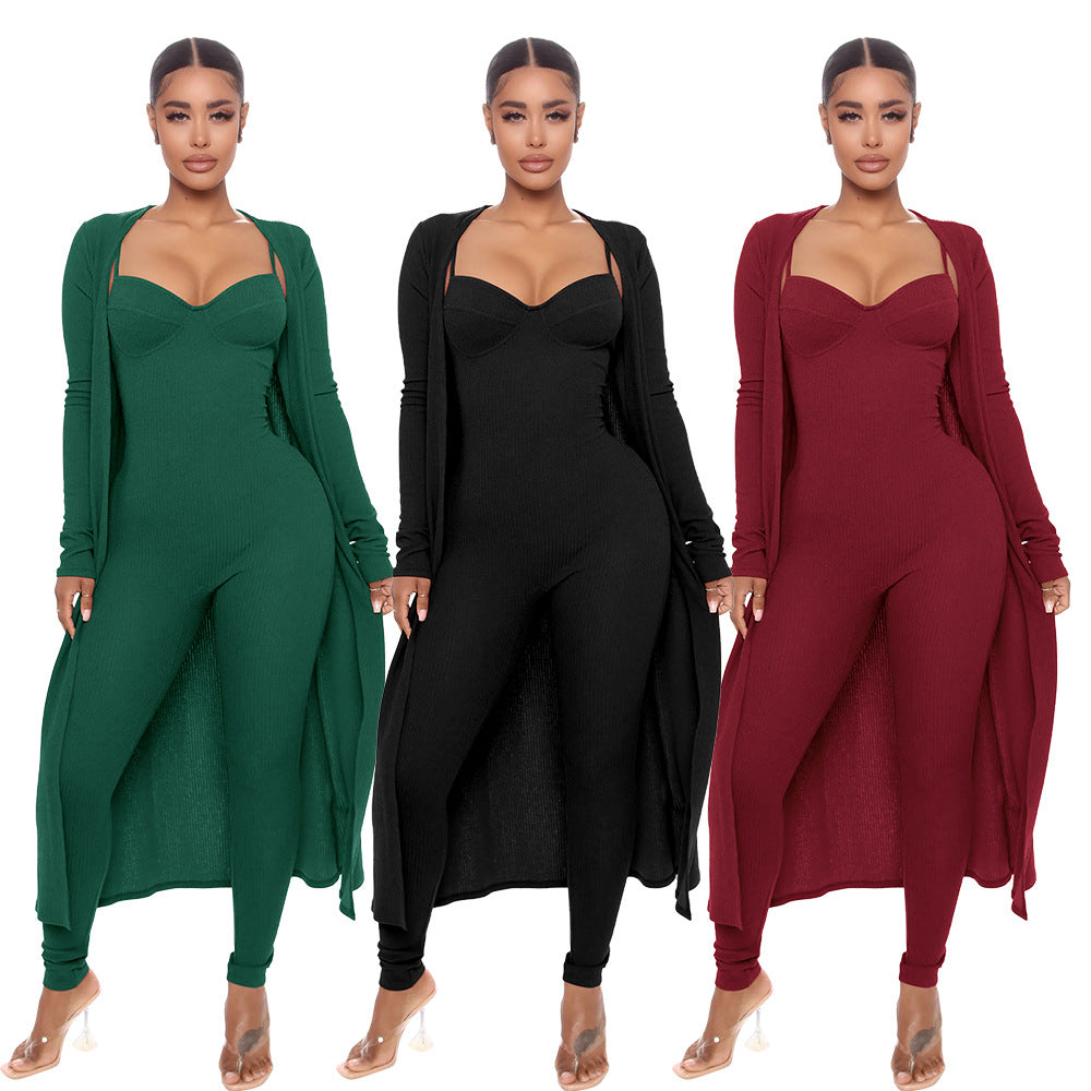 Loose Sleeve Sling Jumpsuit