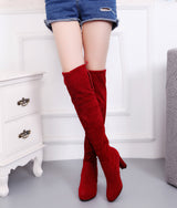 Seductive Chic Knee-High Heel Boots