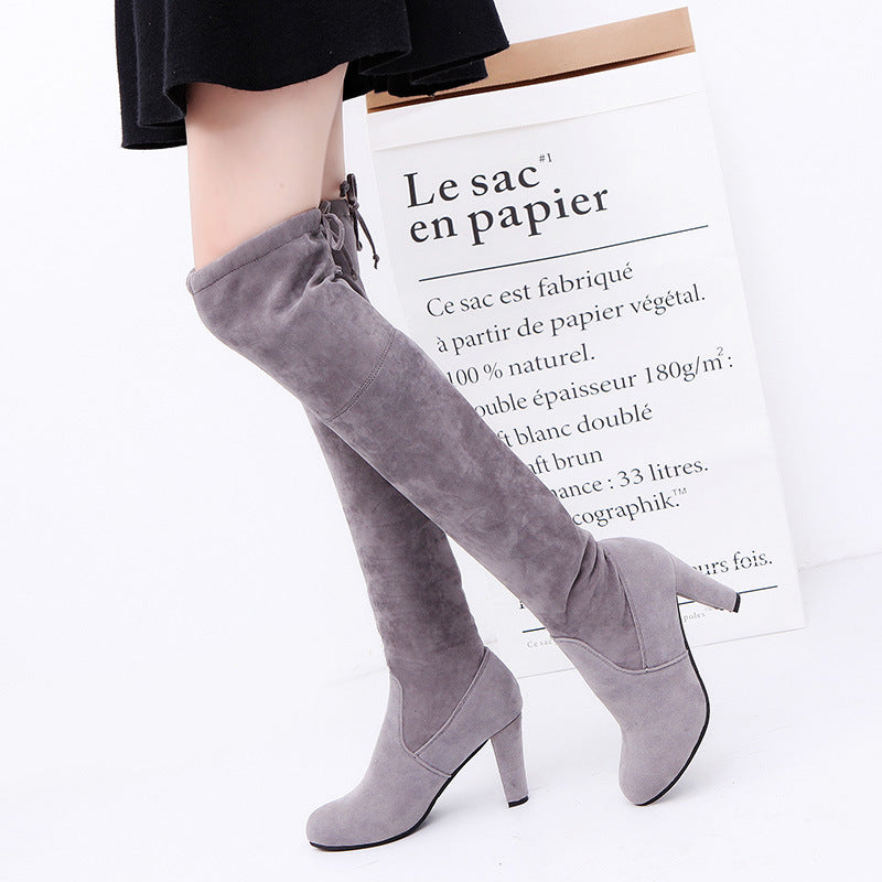 Seductive Chic Knee-High Heel Boots