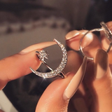 Crescent Moon Lolita Ring