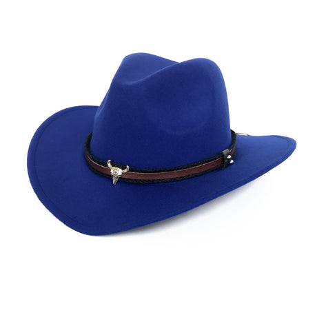 Jazzy Wool and Felt Cowboy Hat