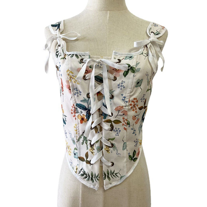 Quinn Floral Corset Top